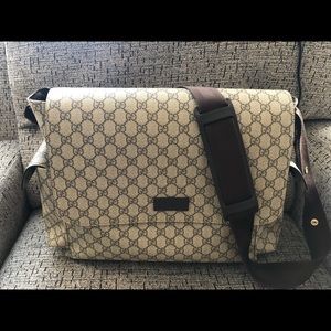 Gucci diaper bag